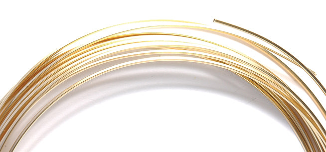 20CW854-GH: German Style 1/2 Round 20 Gauge Tarnish Resistant Brass 3 Meter - Package