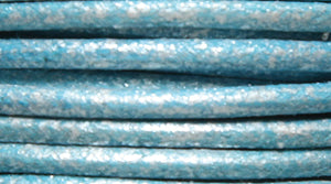 20CH672-25: Waxed Cord Pearl Sky Blue 2mm 25MTR SP