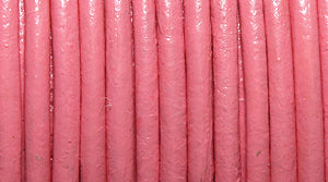 20LC193: Leather Cord Dusty Rose 2mm 25MTR