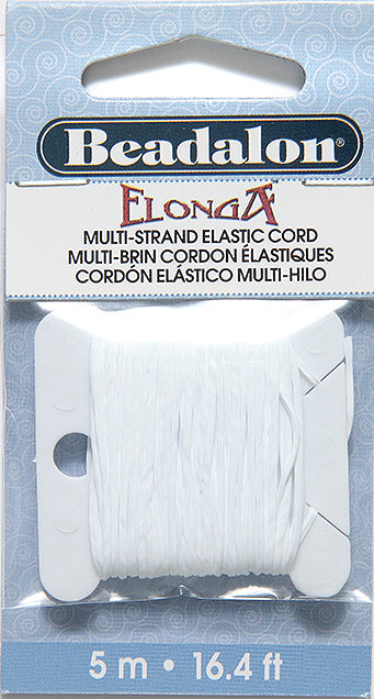 CH135-U5: Elonga Multi Strand Stretch Cord 1mm 5 Meter