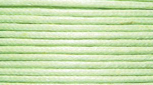 10CH183-WC: Waxed Cotton Cord Sap Green 1mm 100MTR SP