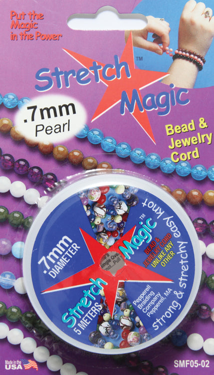 07CH612-5: Stretch Magic Pearl .7mm 5MTR