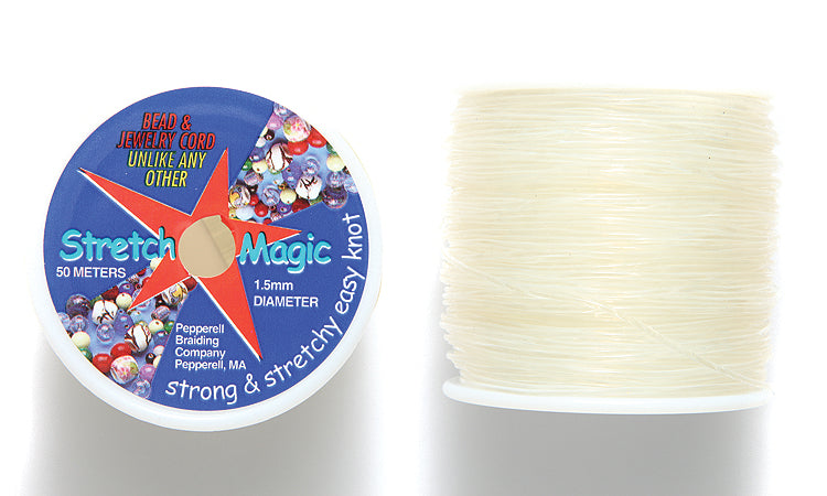 15CH212: Stretch Magic Clear 1.5mm 50MTR