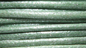 20CH686-25: Waxed Cord Pearl Green 2mm 25MTR SP