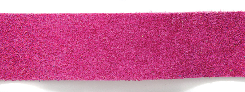 25SL194: Suede Lace Dk Pink 1 In 25mm 1YD