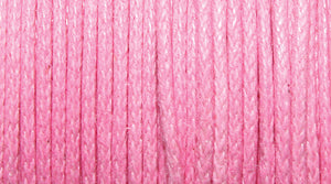 10CH193-00: Waxed Cotton Cord Pink 1mm 100MTR SP