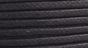 20CH109-50: Waxed Cord Black 2mm 50MTR SP