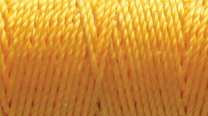 9CH126: C-lon Bead Golden Yellow .5mm 92YD