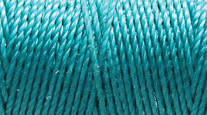 9CH185: C-lon Bead Teal .5mm 92YD