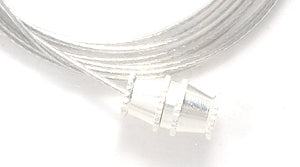 FI299-S: Cable Set Silver Clasp 36 inch-1 Set