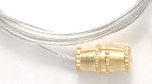 FI299-G: Cable Set Gold Clasp 36 Inches-1 Set