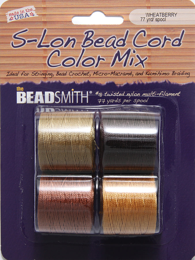 CH018-MX2: S-lon Cords Wheatberry #18 .5mm 4x77YD PK