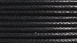 15CH109-25: Waxed Cord Black 1.5mm 25meterSP