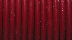 20LC146: Leather Cord Red 2mm 25MTR