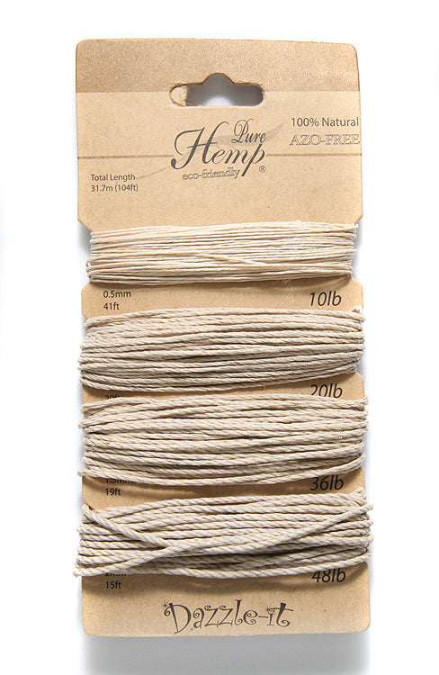 99TH152: Hemp .5MM/1MM/1.5MM/2mm 10/20/36/48lb 104FT