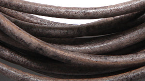 20LC108-U2: Leather Cord 2mm Grey 2MTR