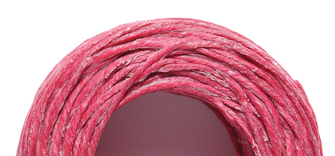 5CH194-WL2: Cord Waxed Linen Pink 5ply .7mm 25YD 1SP