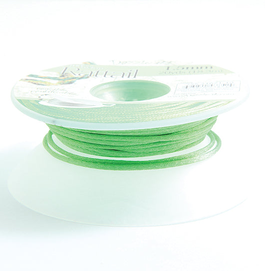 0RT184-B: Rattail 1.5mm Grass Green 20 Yards Bobbin - Spool