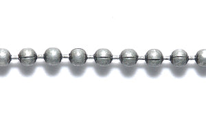 2CX807: Ball Chain #3 Dungeon Steel 10'