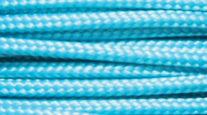 3CH0095-63: Paracord 095 Turquoise 2mm 25FT