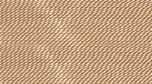 2CH153-GS: Griffin Silk Cord Beige 2 Meter With Needle #2 - Card