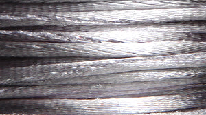 0RT105-100: Rattail 1.5mm Silver 100 Yards - Spool