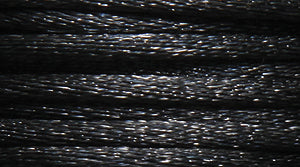 1RT109-100: Rattail 2mm Black 100 Yards - Spool