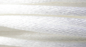 1RT112-100: Rattail 2mm White 100 Yards - Spool