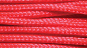 3CH0095-44: Paracord 095 Red 2mm 25FT