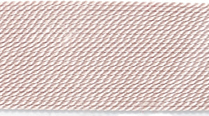 4CH192-GS: Griffin Silk Cord Light Pink 2 Meter With Needle - Card