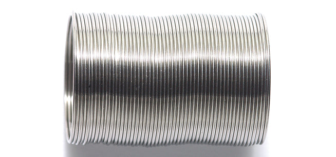 1MW812-F: Remembrance Memory Wire 19-22mm Ring 195 Loops per 1 Ounce Package