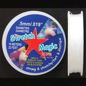 05CH212-10: Stretch Magic Clear .5mm 10MTR