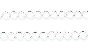 03CX810-SS: Chain Curb 035 2.21x3.1mm Sterling