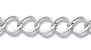 56CX3815: Chain 5x7mm Curb ANT Silver 1FT