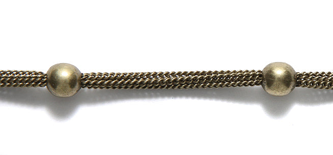 CX928-AB: Chain Satellite ANT Brass