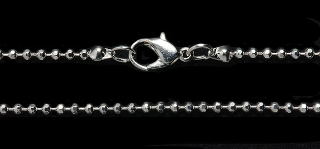 CX5009-24: Neck Chain Bead 2mm 24IN