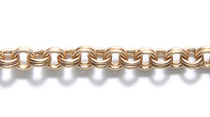 97CX1852: Chain DBL Rolo 3.5mm SHG 1FT