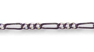 14CX309: Chain Figaro GNMTL 4 & 2mm LNK 1FT