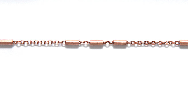 CX922-AC: Chain Elegant Satellite 1.5x4mm ANT CPPR 1FT