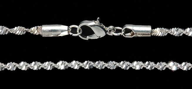 CX5018-18: Neck Chain 3mm Twist 18IN