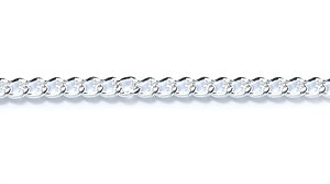 CX4421-S100: Chain Silver 1.5mm 100 Feet