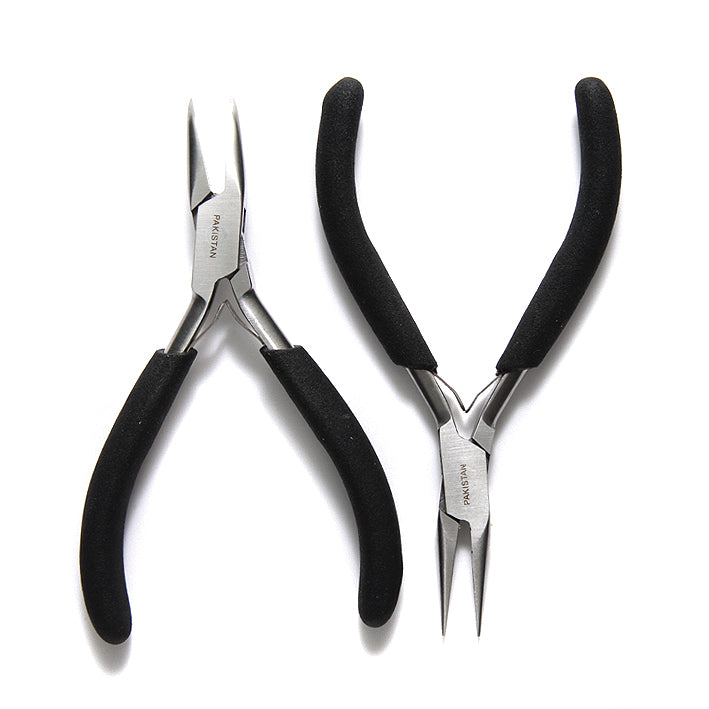 TL025-CM: Chainmail Plier Set 2pc Bent & Chain 1 Piece