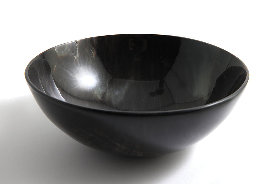 HR108-8: Water Buffalo Horn Bowl 6.25IN - 1PC