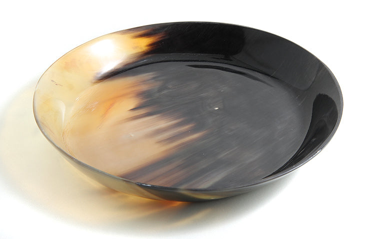 HR108-6: Water Buffalo Horn Plate 8IN - 1PC