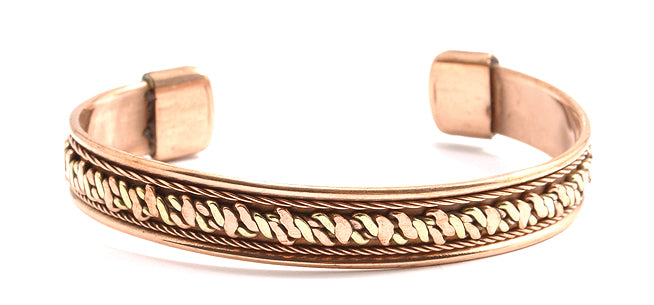 IN107-2: Copper Bracelet Cuff 70mm