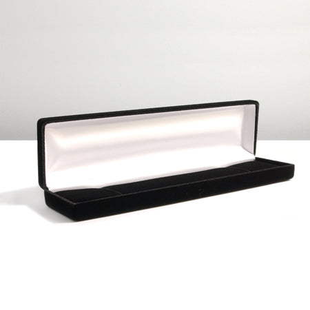 MS6552-5: Bracelet Box Black Velvet 2x8IN