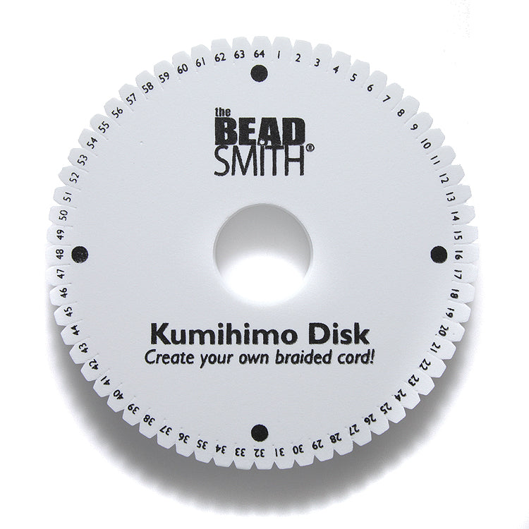 MS67-DD: Kumihimo Disc With Instruction 64 Slot 20mm - 1 Each