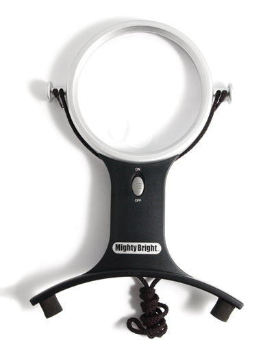 MS37: Magnifier Hands Free/lighted 4 Inch - 1 Each