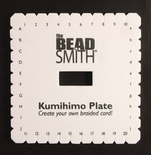 MS67-PE: Kumihimo Plate With Instructions - 1 Each