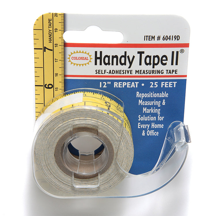 MS142: Handy Tape Self Stick Measure Tape 25 Feet - 1 Each